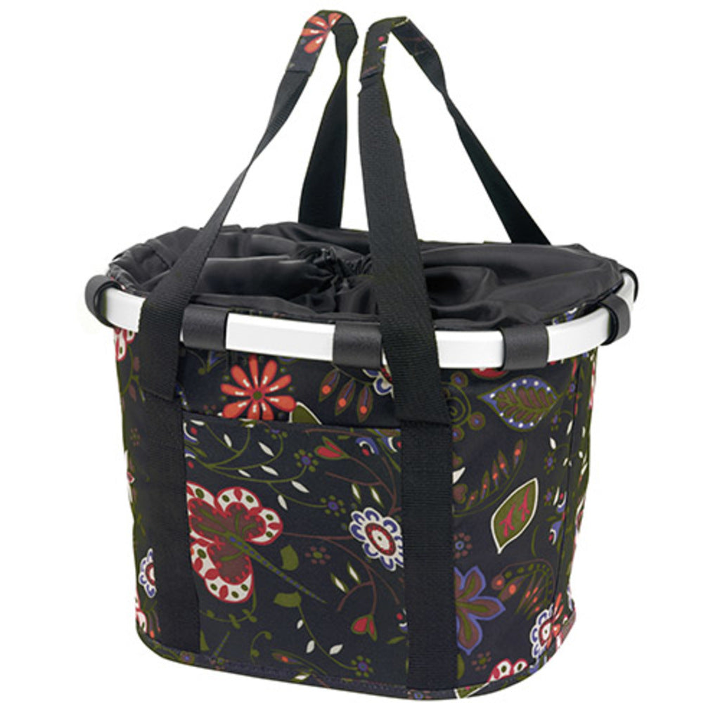 Mandtas KLICKfix Bikebasket - Folklore Black - 15 Liter Mandtas KLICKfix Bikebasket - Folklore Black - 15 Liter
